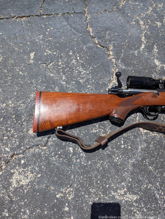 Ruger Tang Safety M77 .25-06 Rem 24” Bolt Action Rifle & Scope-img-1
