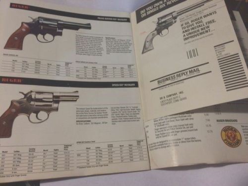 VINTAGE   Ruger   Sporting   Firearms  Catalog.-img-3
