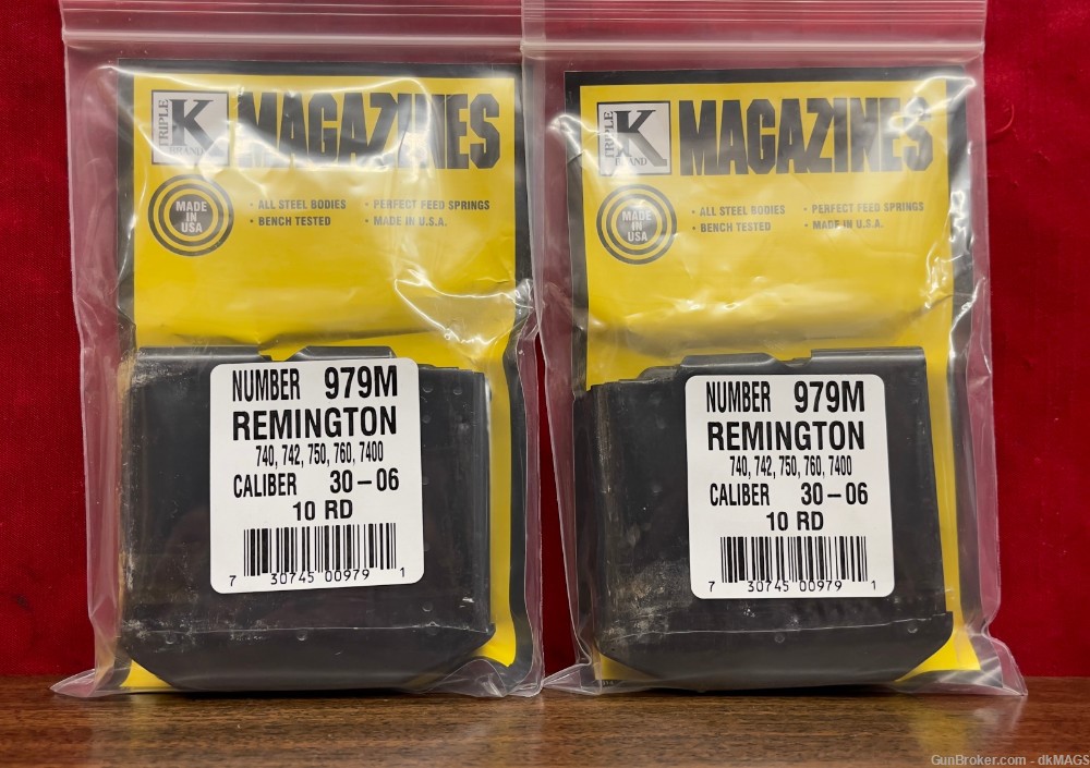 2 Triple K Remington 979M 740 742 750 760 7400 .30-06 Magazines Mags Clips-img-0