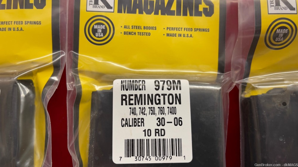 3 Triple K Remington 979M 740 742 750 760 7400 .30-06 Magazines Mags Clips-img-1