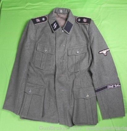 German reenactors WW2 Wool Uniform Jacket Pants-img-1