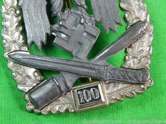 Replica German WW2 General Assault Badge Pin-img-2