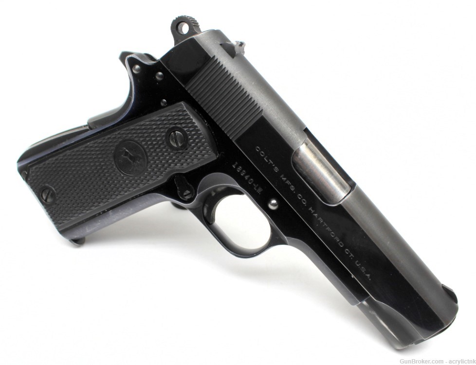RARE! Colt 1911 Commander 38 Super 1951 Nice! FREE SHIPPING W/BUY IT NOW!!-img-4