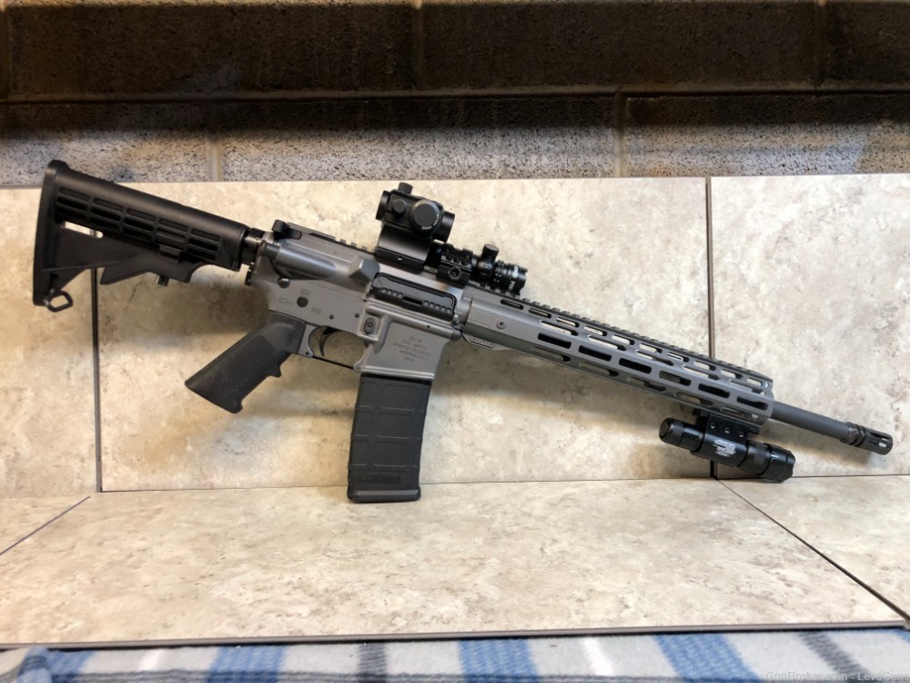 Spike's Tactical ST15 "Cowboys" 5.56 Semi-Auto Rifle w/ accessories-img-2