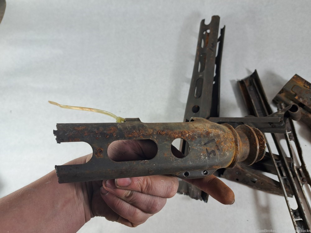 Demilled MG3 MG42 M53 MG-42 MG Receiver and rails-img-27