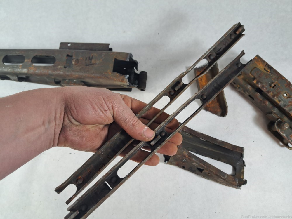 Demilled MG3 MG42 M53 MG-42 MG Receiver and rails-img-15