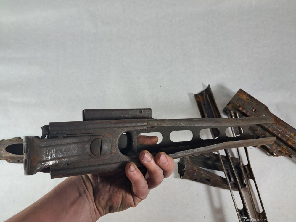 Demilled MG3 MG42 M53 MG-42 MG Receiver and rails-img-21