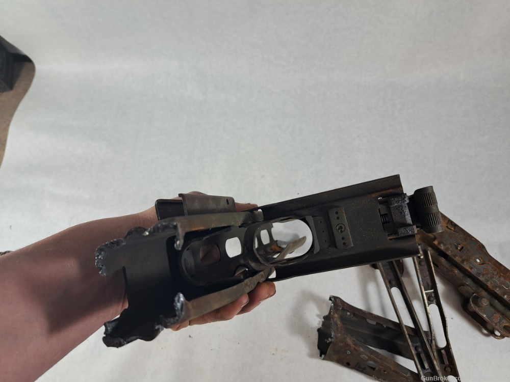 Demilled MG3 MG42 M53 MG-42 MG Receiver and rails-img-23