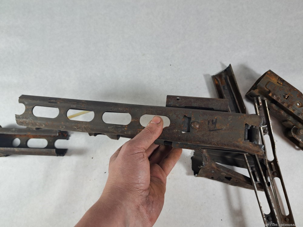 Demilled MG3 MG42 M53 MG-42 MG Receiver and rails-img-19