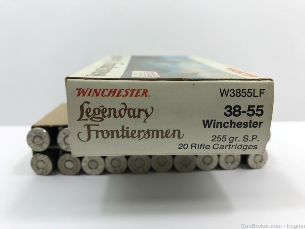1979 Winchester Legendary Frontiersmen .38-55 255 Gr SP Vintage 1169-QL-img-3