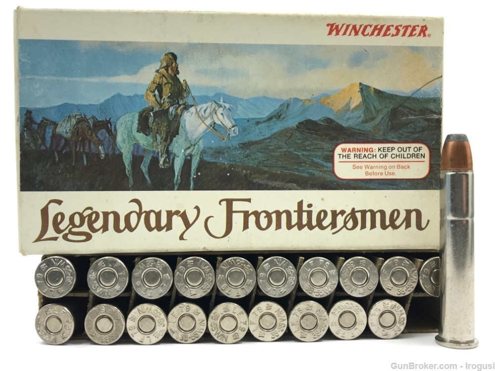 1979 Winchester Legendary Frontiersmen .38-55 255 Gr SP Vintage 1169-QL-img-0