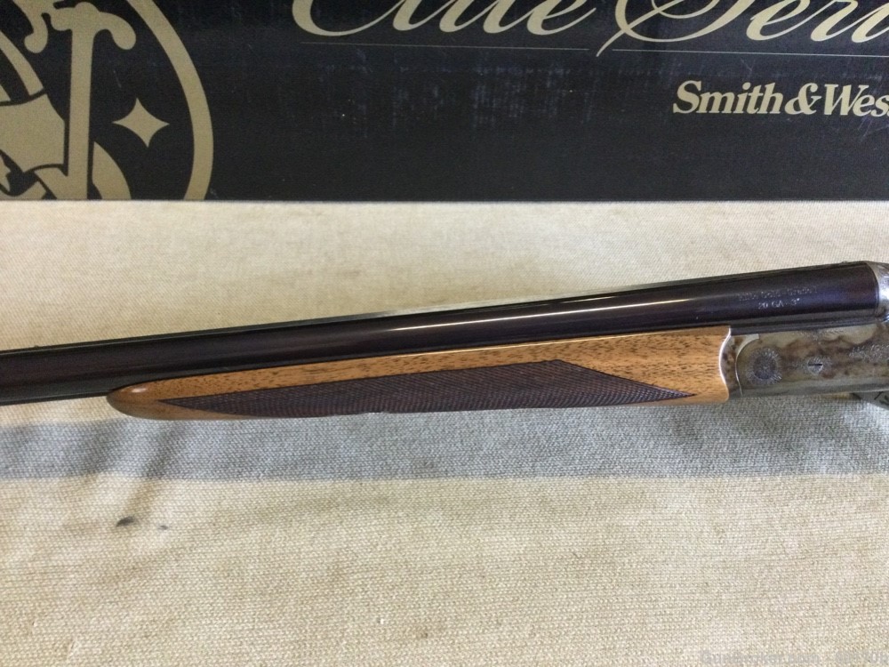 Smith & Wesson ELITE GOLD GRADE 1  20 ga.  SxS  MINT in Box-img-14
