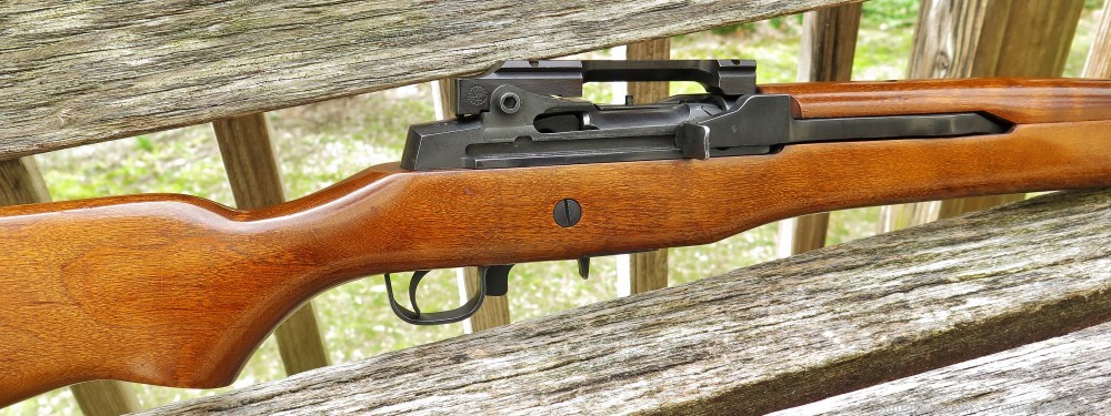 Ruger Mini-14 .223 18.5" Bbl. All Wood Stock & Nice! Clean from 1980 -img-1