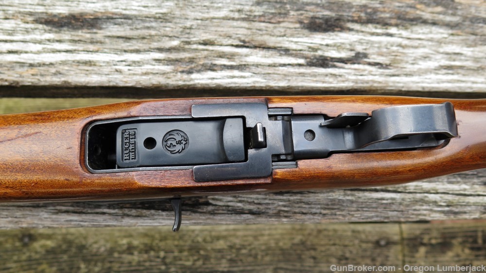 Ruger Mini-14 .223 18.5" Bbl. All Wood Stock & Nice! Clean from 1980 -img-18