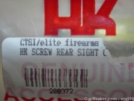 HK MP5 rear sight screw HK94  GERMAN ORIGINAL-img-4