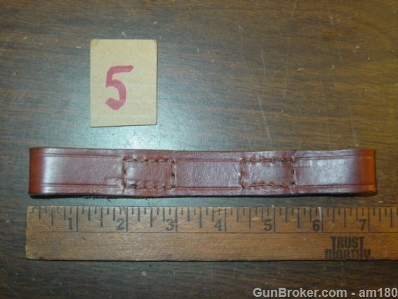 LEATHER STRAP 1919 browning,1917 wood ammo box A4-img-0