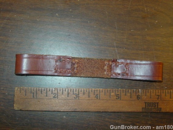 LEATHER STRAP 1919 browning,1917 wood ammo box A4-img-2