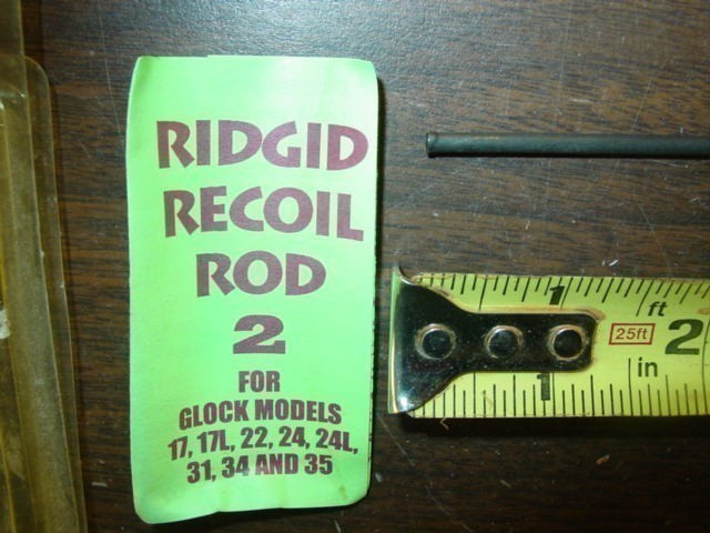GLOCK RIDGID RECOIL ROD FOR 17,,22, 24,,31,34 ,35-img-1
