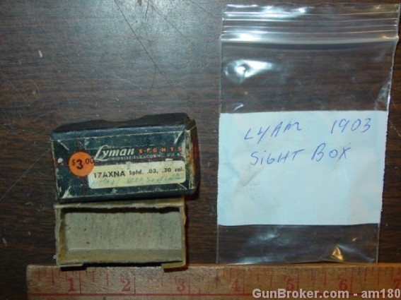 1903 LYMAN SIGHT BOX-img-1