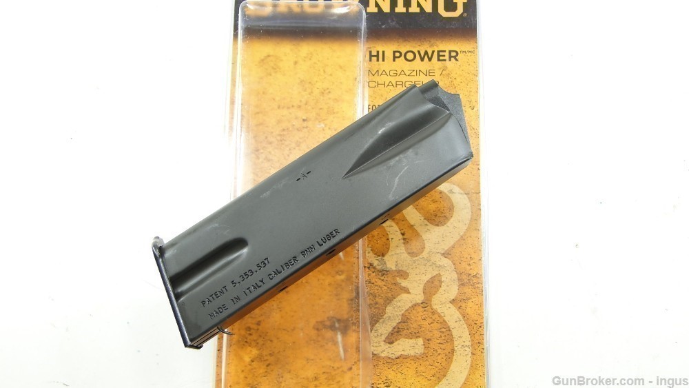 (3 TOTAL) BROWNING HI-POWER 9mm FACTORY 13 ROUND MAGAZINE-img-5