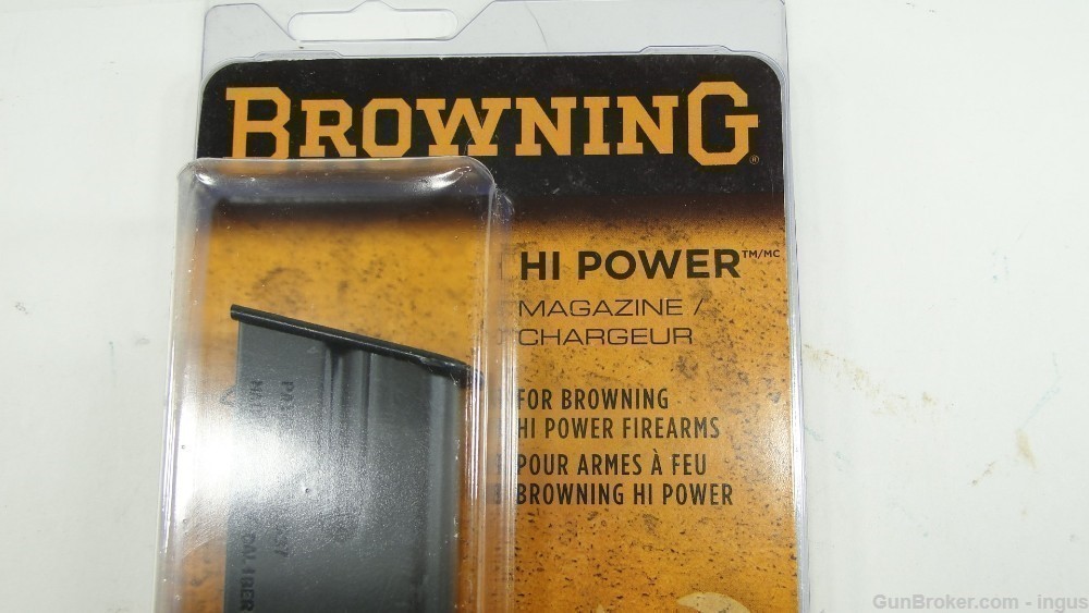 (3 TOTAL) BROWNING HI-POWER 9mm FACTORY 13 ROUND MAGAZINE-img-1