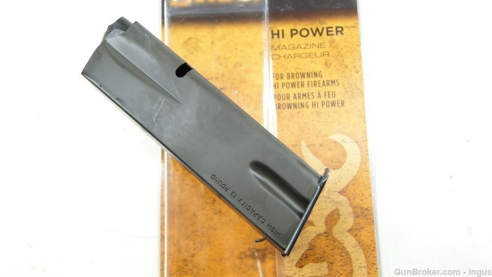 (3 TOTAL) BROWNING HI-POWER 9mm FACTORY 13 ROUND MAGAZINE-img-6