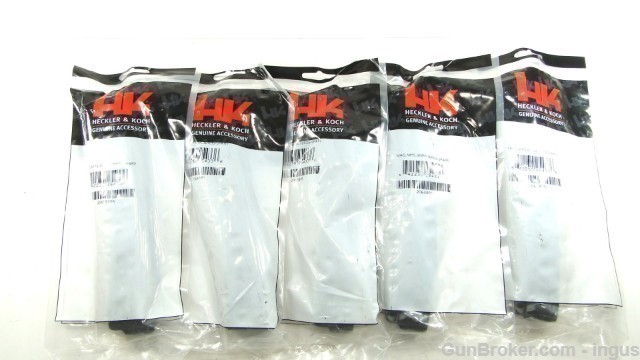 (5 TOTAL) HK SP5K 9mm FACTORY 30rd MAGAZINE 206349S (NEW)-img-0