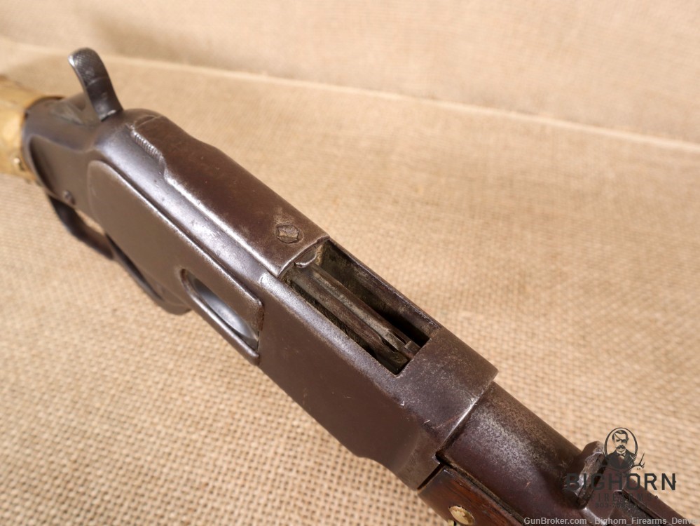 Winchester Model 1873, Third Model 20" lever-action Carbine, Indian Repairs-img-34