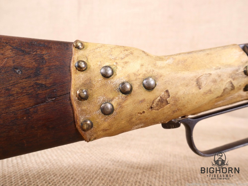Winchester Model 1873, Third Model 20" lever-action Carbine, Indian Repairs-img-30