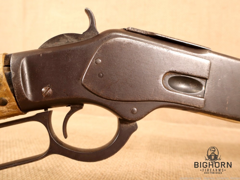 Winchester Model 1873, Third Model 20" lever-action Carbine, Indian Repairs-img-32