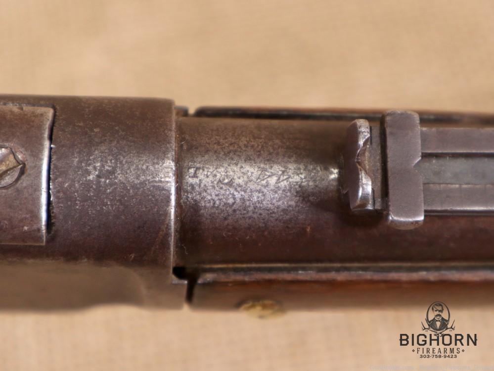 Winchester Model 1873, Third Model 20" lever-action Carbine, Indian Repairs-img-37