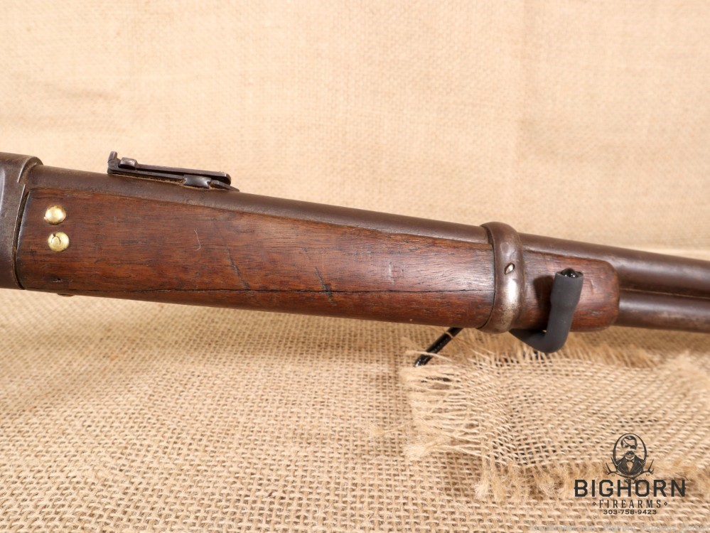 Winchester Model 1873, Third Model 20" lever-action Carbine, Indian Repairs-img-5