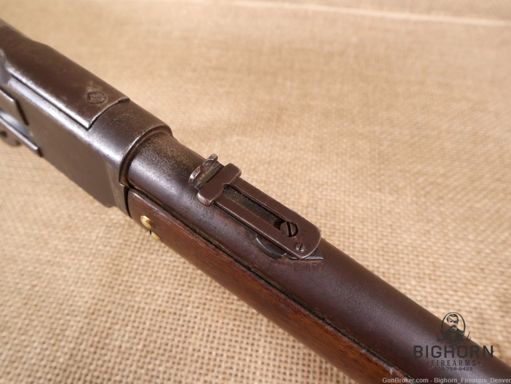 Winchester Model 1873, Third Model 20" lever-action Carbine, Indian Repairs-img-36