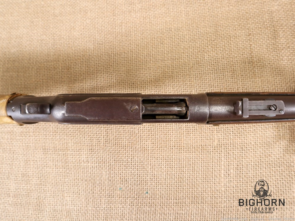 Winchester Model 1873, Third Model 20" lever-action Carbine, Indian Repairs-img-51