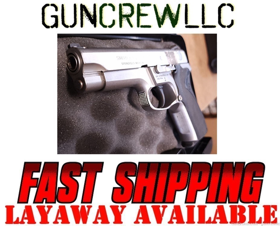 Smith & Wesson Model 5946 S&W Stainless 9mm SS DAO 4" Layaway-img-0