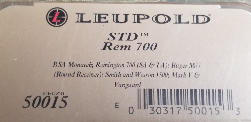 LEUPOLD ASSORTED BASES AND RINGS NEW..X 7-img-7
