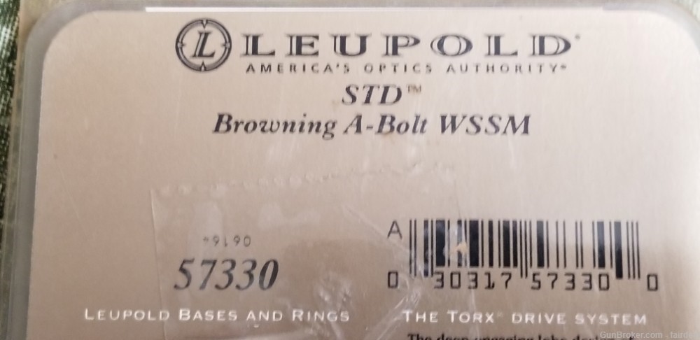 LEUPOLD ASSORTED BASES AND RINGS NEW..X 7-img-1