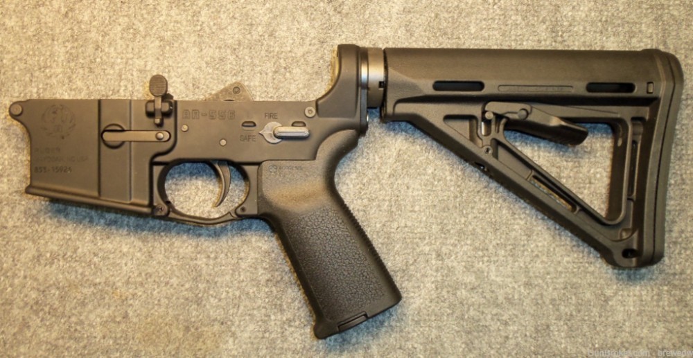 Ruger AR-556 Complete Lower: Magpul MOE Equipped!-img-11