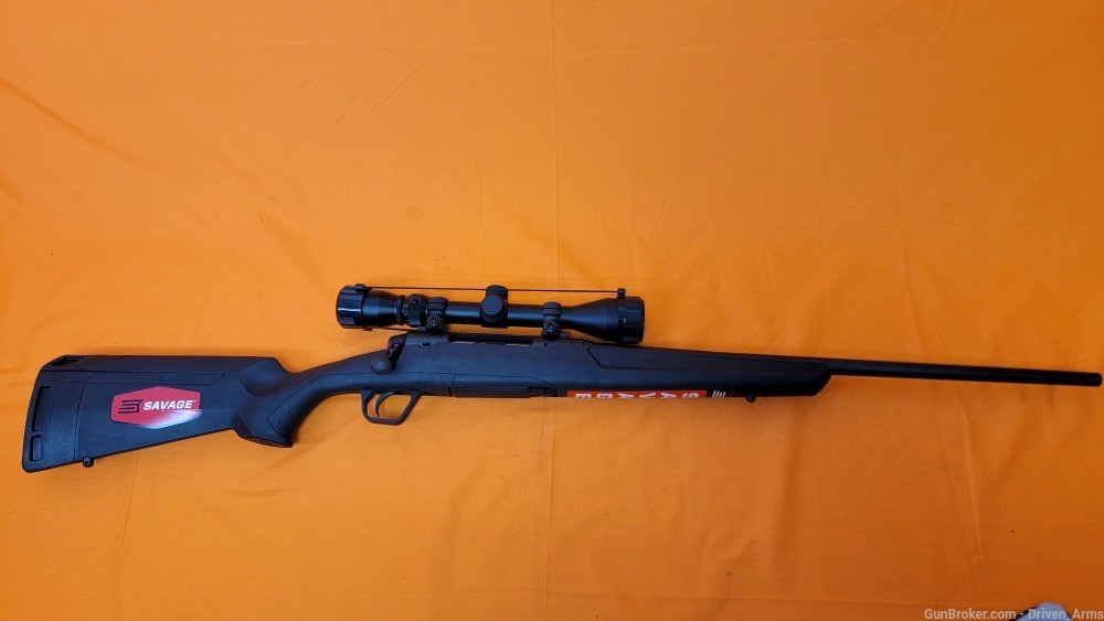 Savage Arms Axis XP With Weaver Scope Black Bolt Action Rifle - 7mm-08 Rem-img-0
