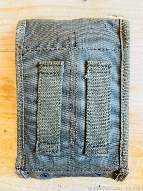 (4) M1 .30 CARBINE 30 ROUND VIETNAM ERA mags with Period Mag Pouch "J" mark-img-8