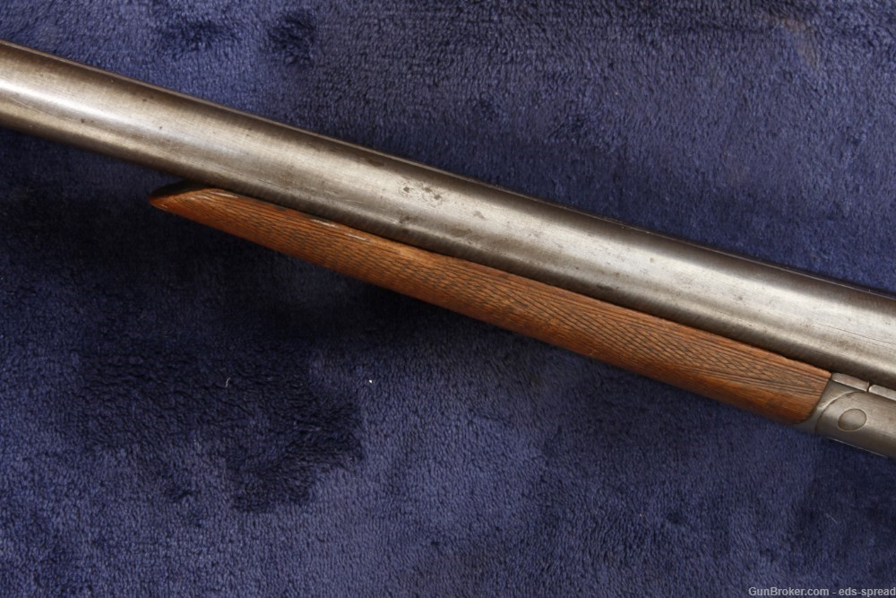 Nice Antique Belgian - Wm Parkhurst SXS Shotgun 12g Wall-Hanger NO RESERVE-img-4