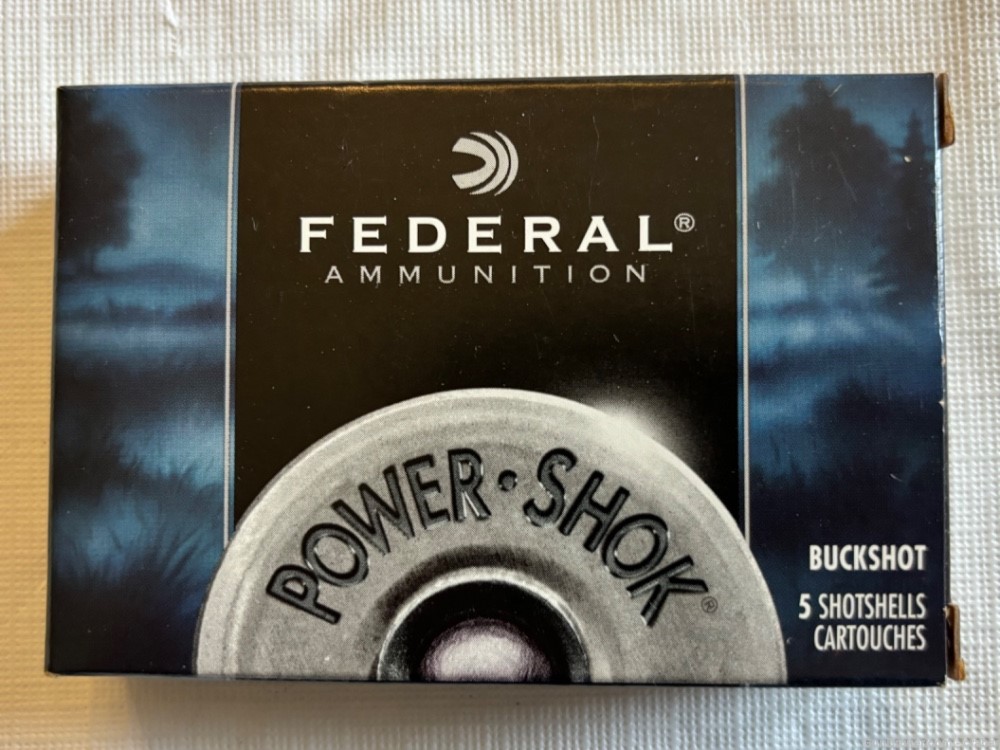 16 GAUGE FEDERAL POWER-SHOK SHOTGUN SHELLS #1 BUCKSHOT 35 ROUNDS-img-1