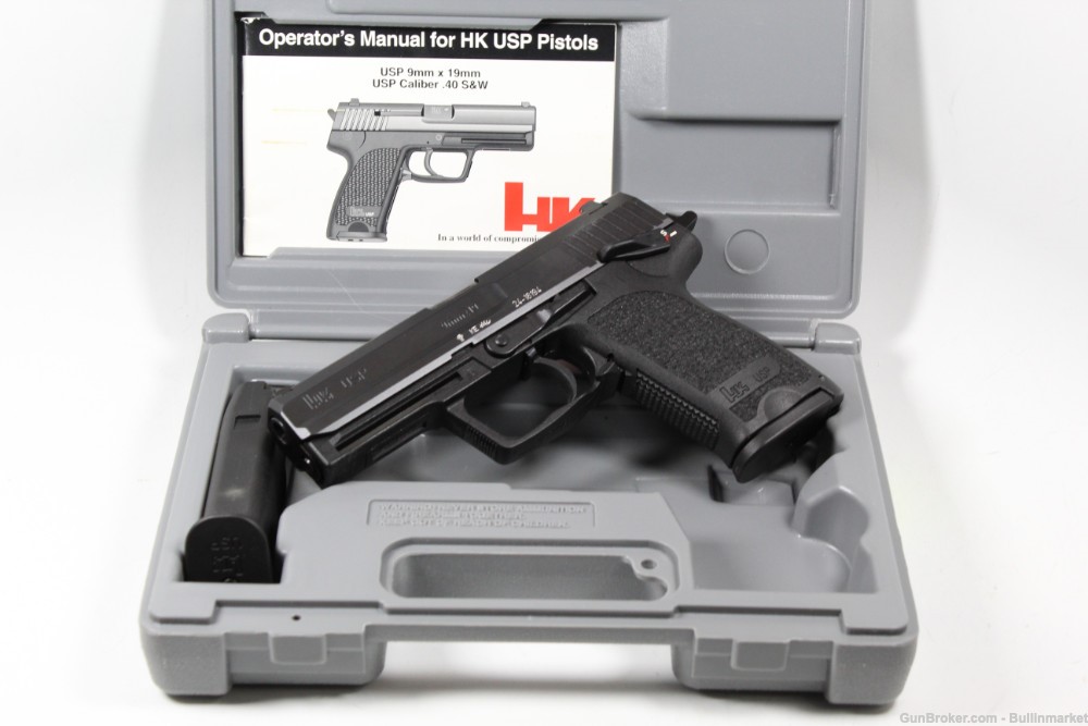 Heckler & Koch HK USP 9mm DA / SA Pistol w/ Original Box-img-0