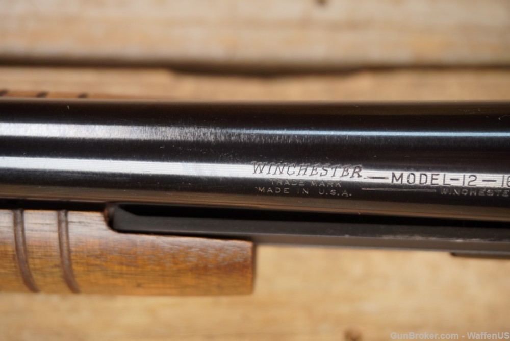 Winchester Model 12 16ga mfg c.1957 28in MOD 16 HIGH CONDITION original C&R-img-41