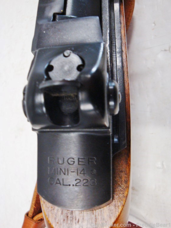 Pre-Ban Ruger Mini-14 .223 Wood Stock Blue 1984  NICE! -img-6