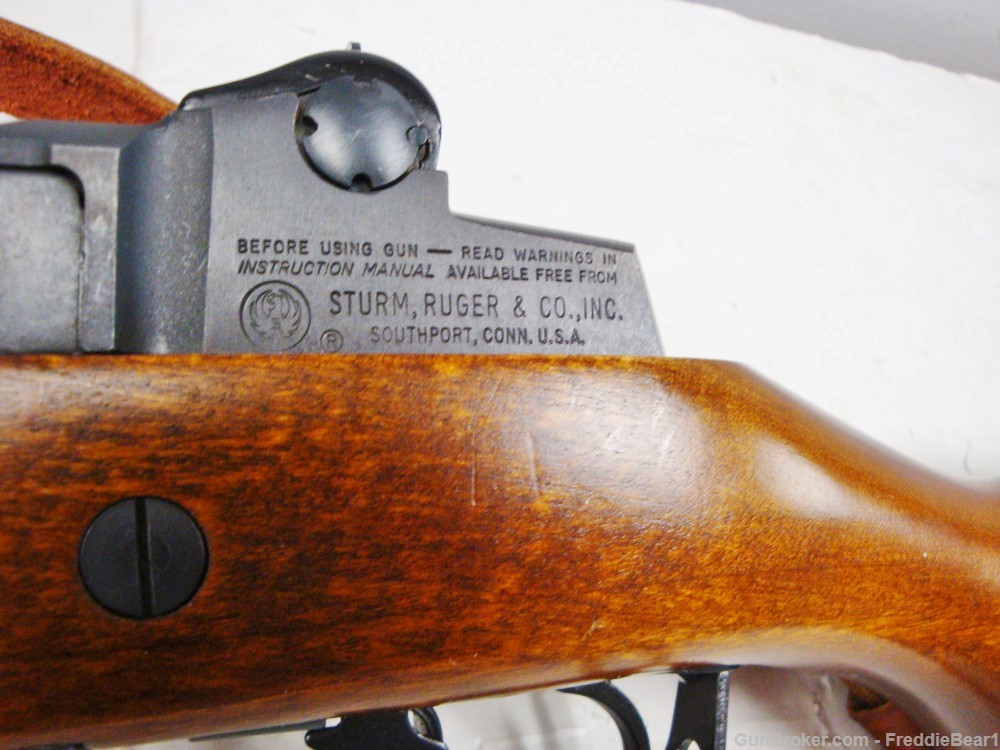 Pre-Ban Ruger Mini-14 .223 Wood Stock Blue 1984  NICE! -img-25