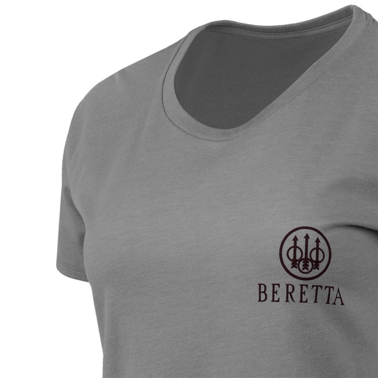 BERETTA Women Aeon T-Shirt, Color: Stone Heather, Size: XL-img-2