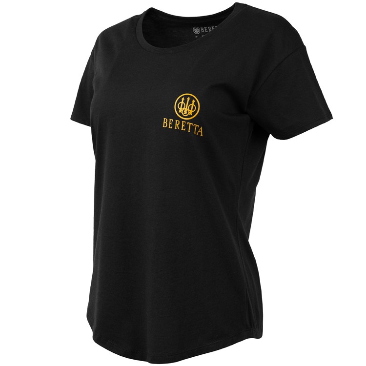 BERETTA Women Aeon T-Shirt, Color: Black, Size: M-img-0