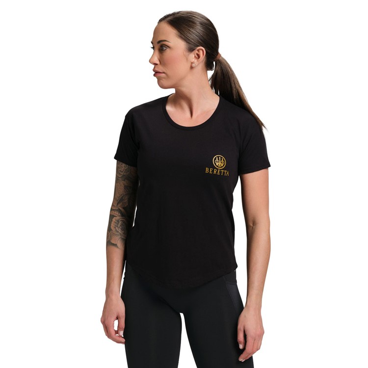 BERETTA Women Aeon T-Shirt, Color: Black, Size: M-img-4