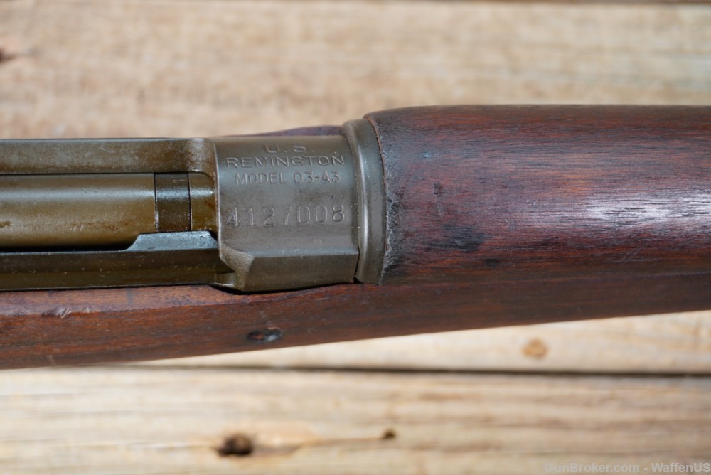 Remington 1903A3 "Springfield" 9-43 EXCELLENT high condition sharp C&R 1943-img-12